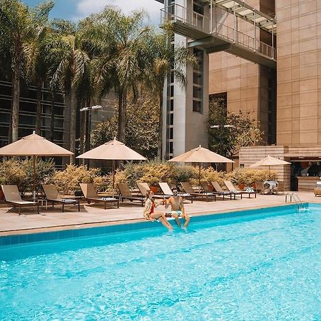 Grand Hyatt Sao Paulo Hotel Exterior foto The pool at the hotel