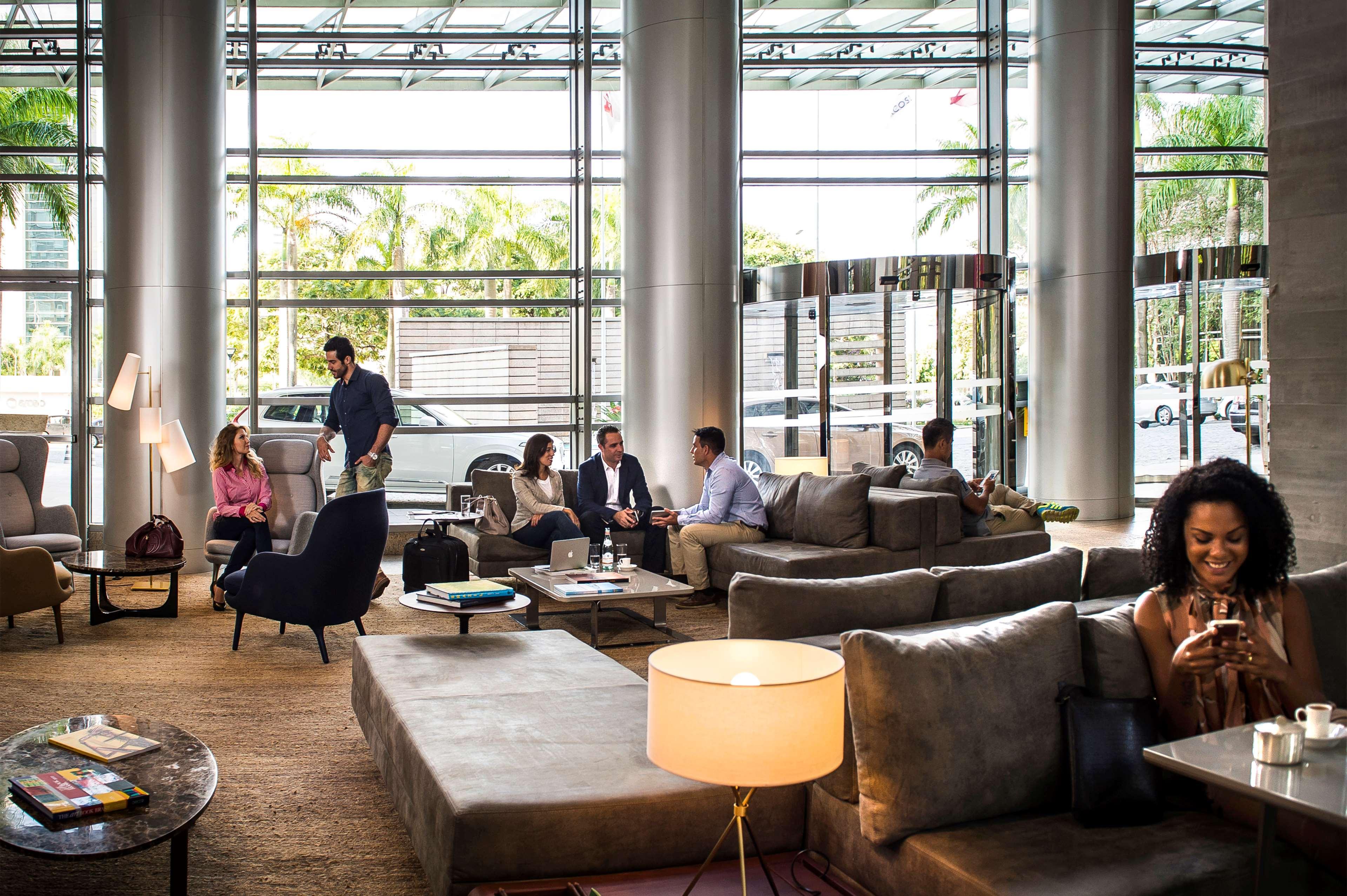 Grand Hyatt Sao Paulo Hotel Exterior foto The Library