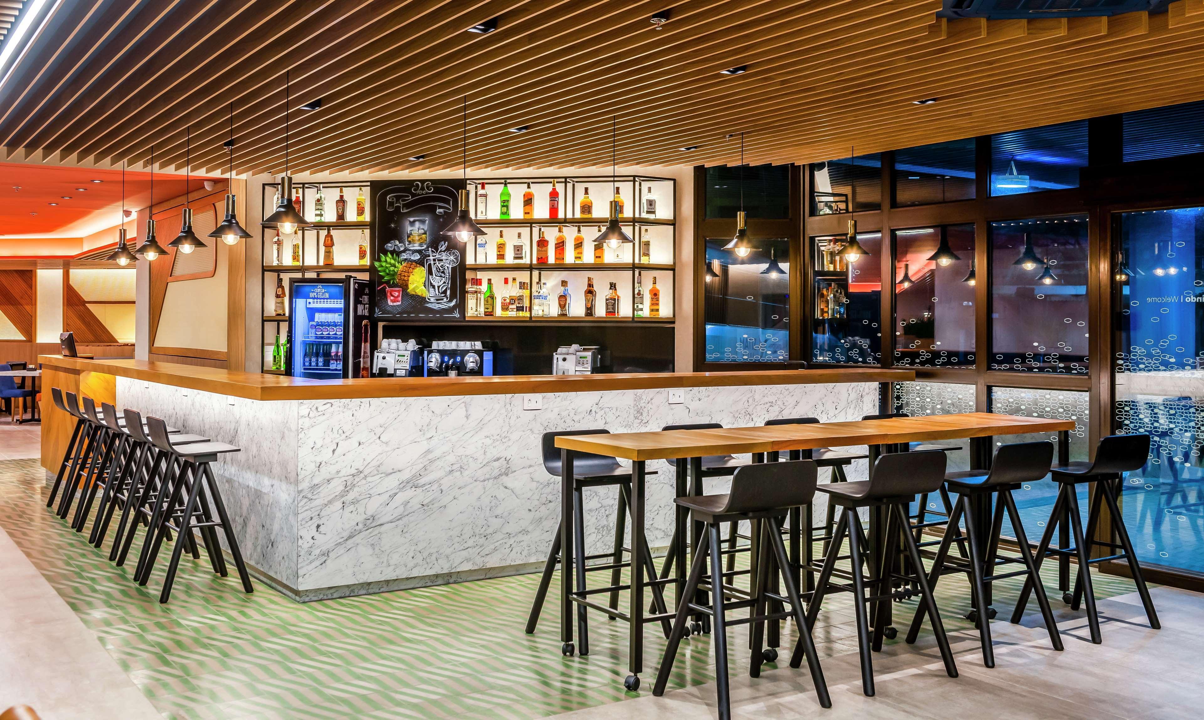 Grand Hyatt Sao Paulo Hotel Exterior foto The bar at the lounge