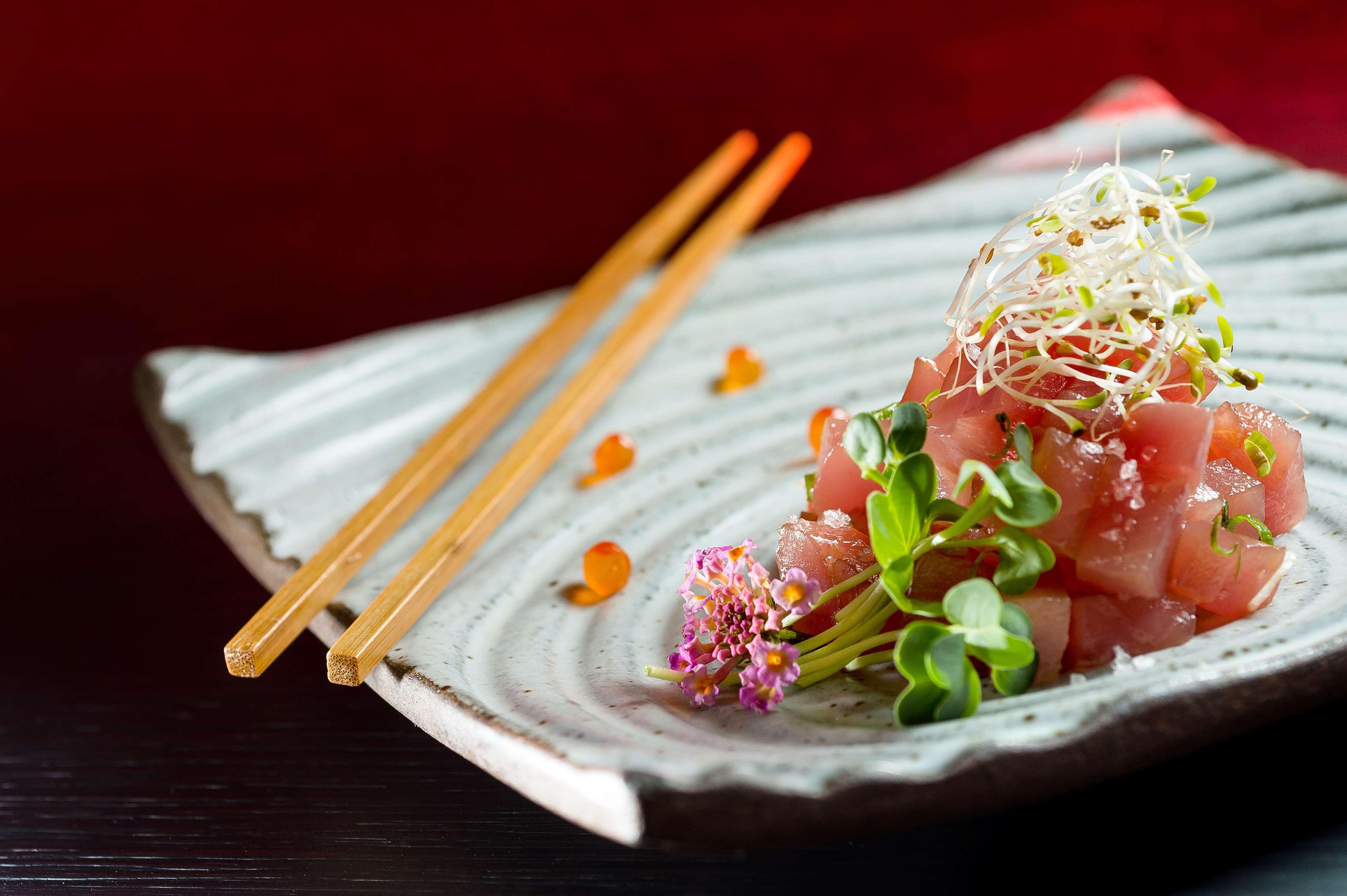 Grand Hyatt Sao Paulo Hotel Exterior foto A plate of sashimi