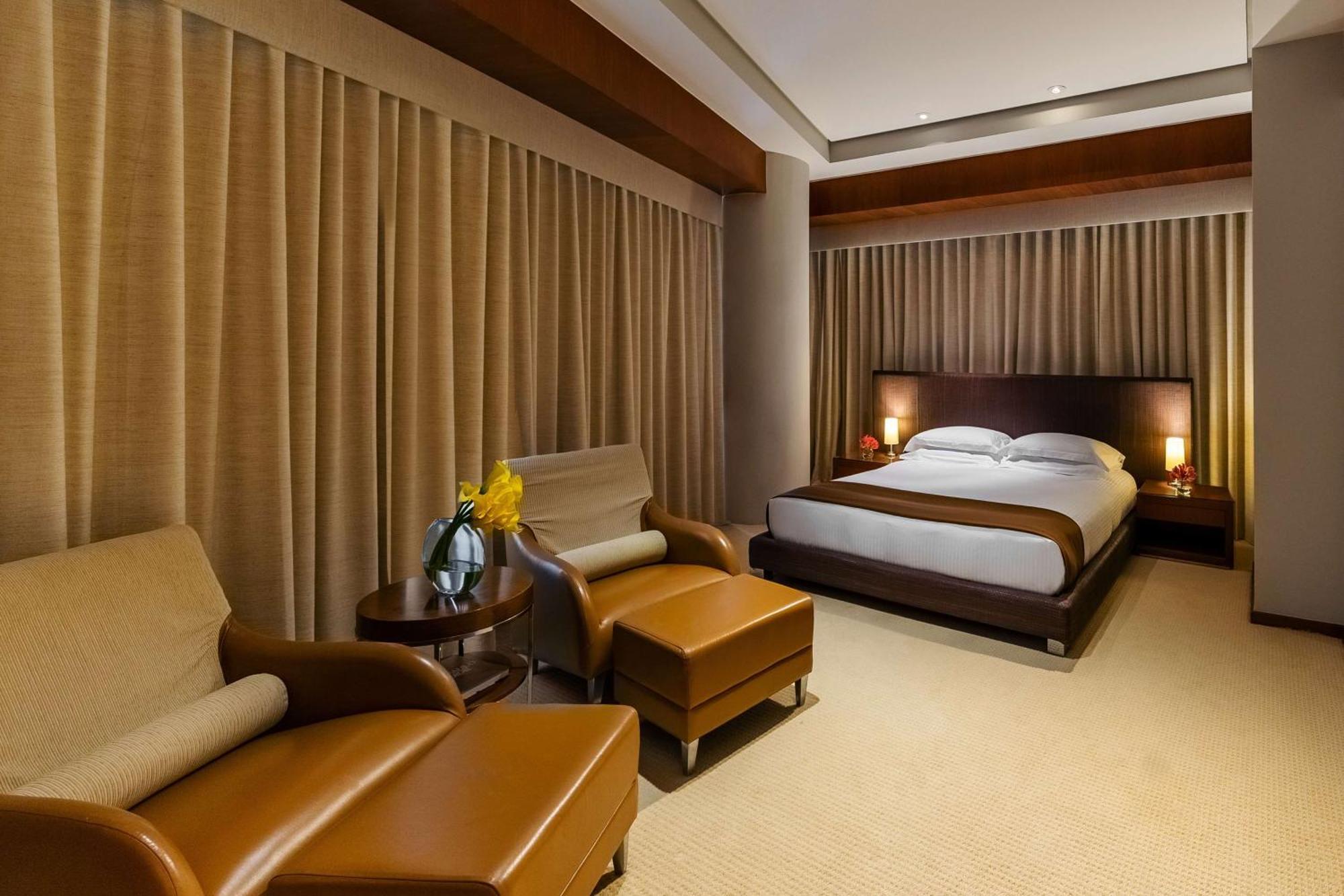 Grand Hyatt Sao Paulo Hotel Exterior foto A bedroom at the hotel